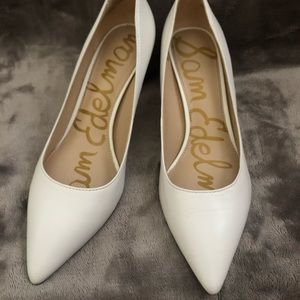 Sam Edelman White Pumps